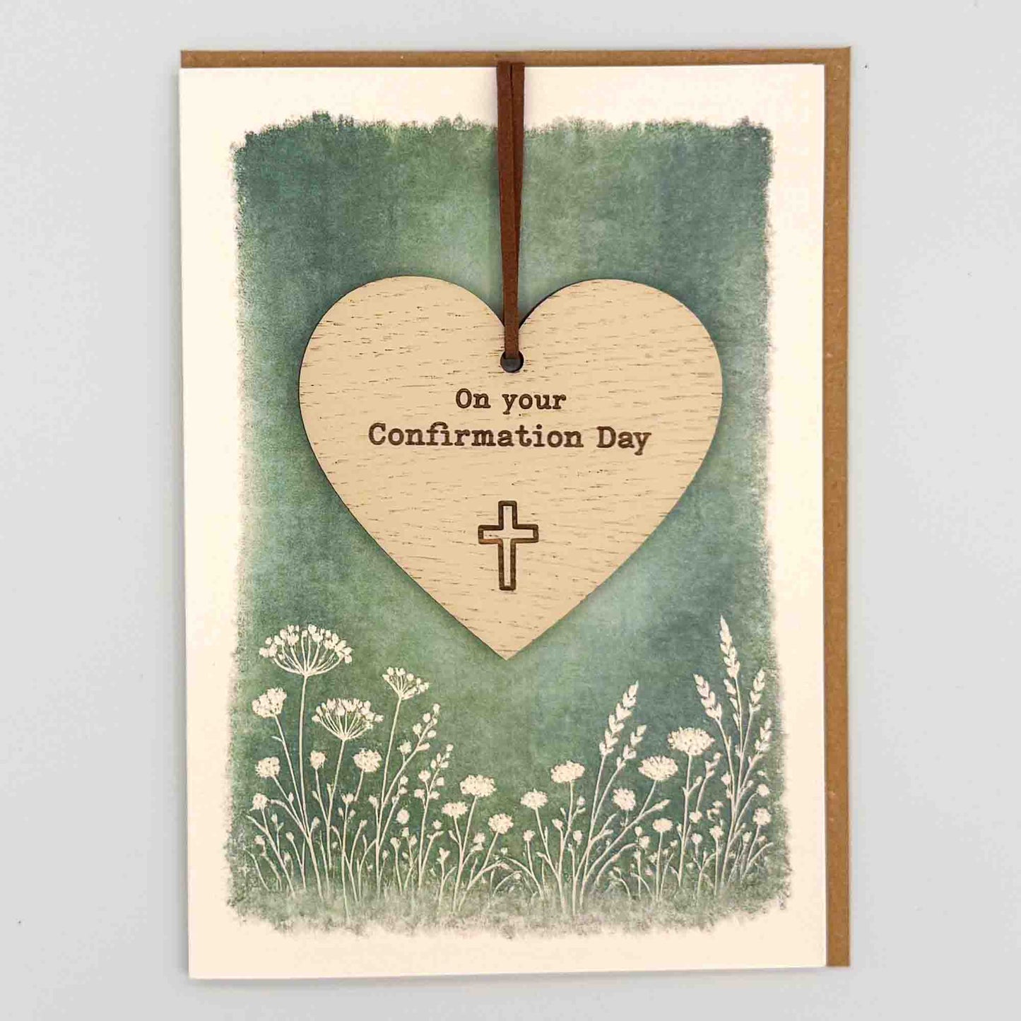 Keepsake Card - On Your Confirmation Day Heart