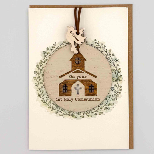 Keepsake Card - 1st Holy Communion Bauble
