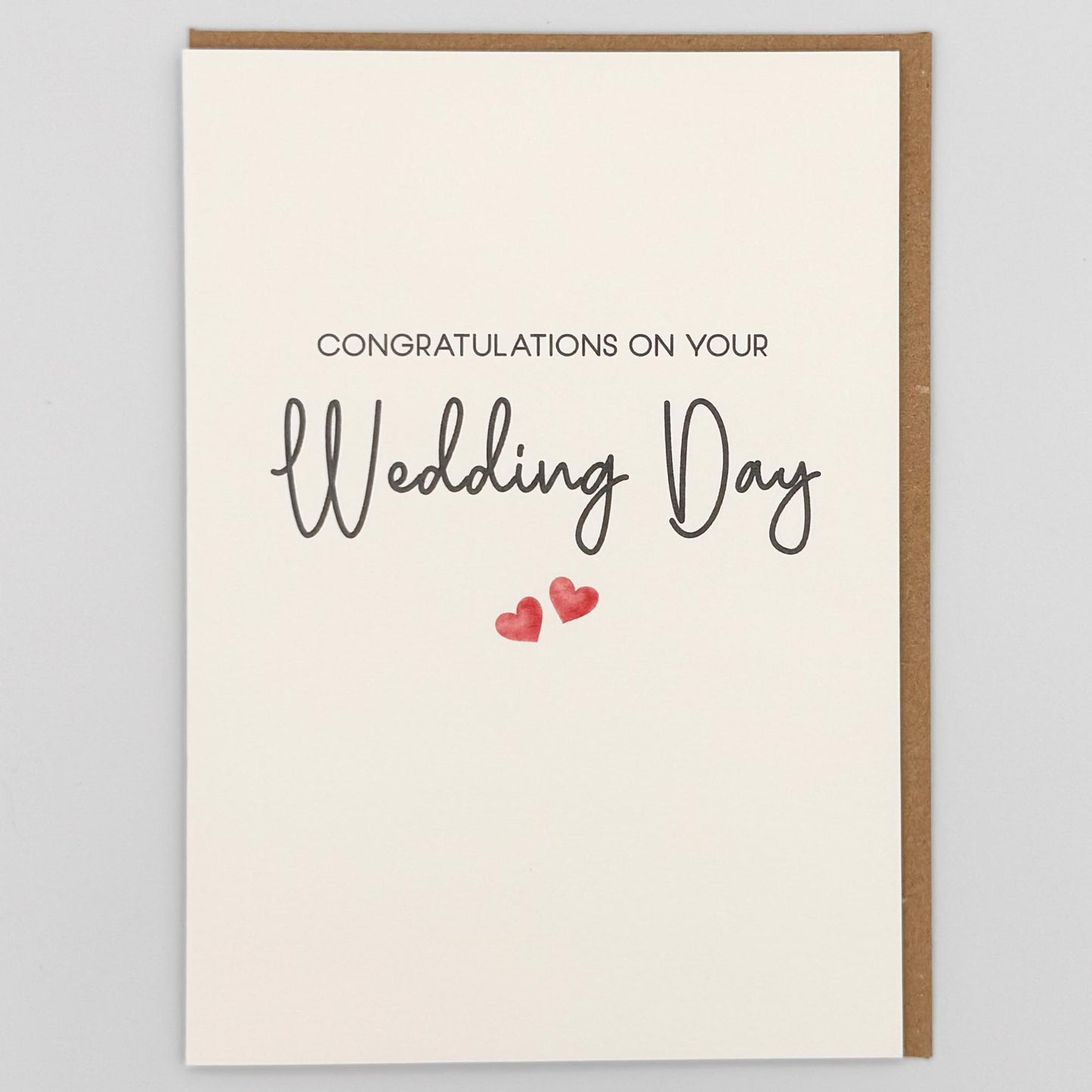 Congratulations On Your Wedding Day Greeting Card