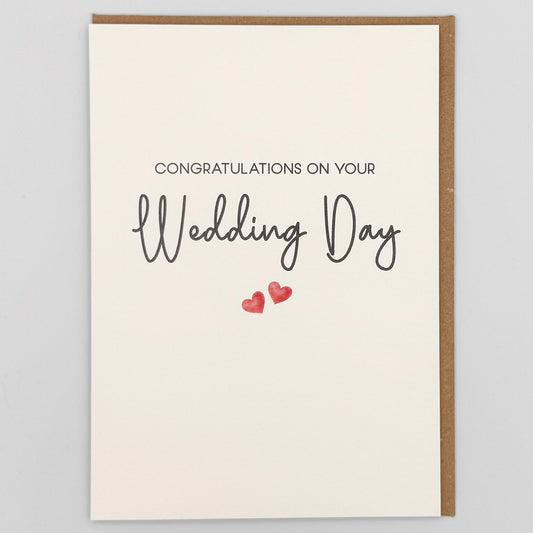 Congratulations On Your Wedding Day Greeting Card