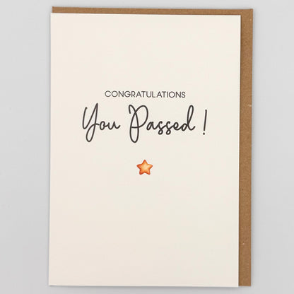 Congratulations You Passed! Greeting Card