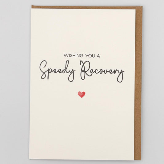 Wishing You A Speedy Recovery Greeting Card