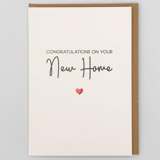 Congratulations On Your New Home Greeting Card