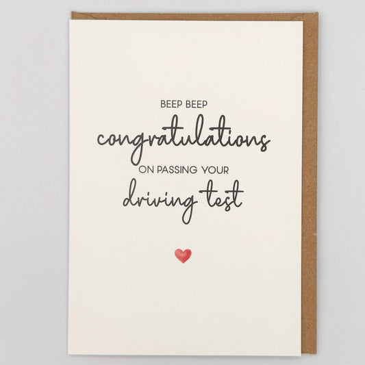 Beep Beep Congratulations Greeting Card