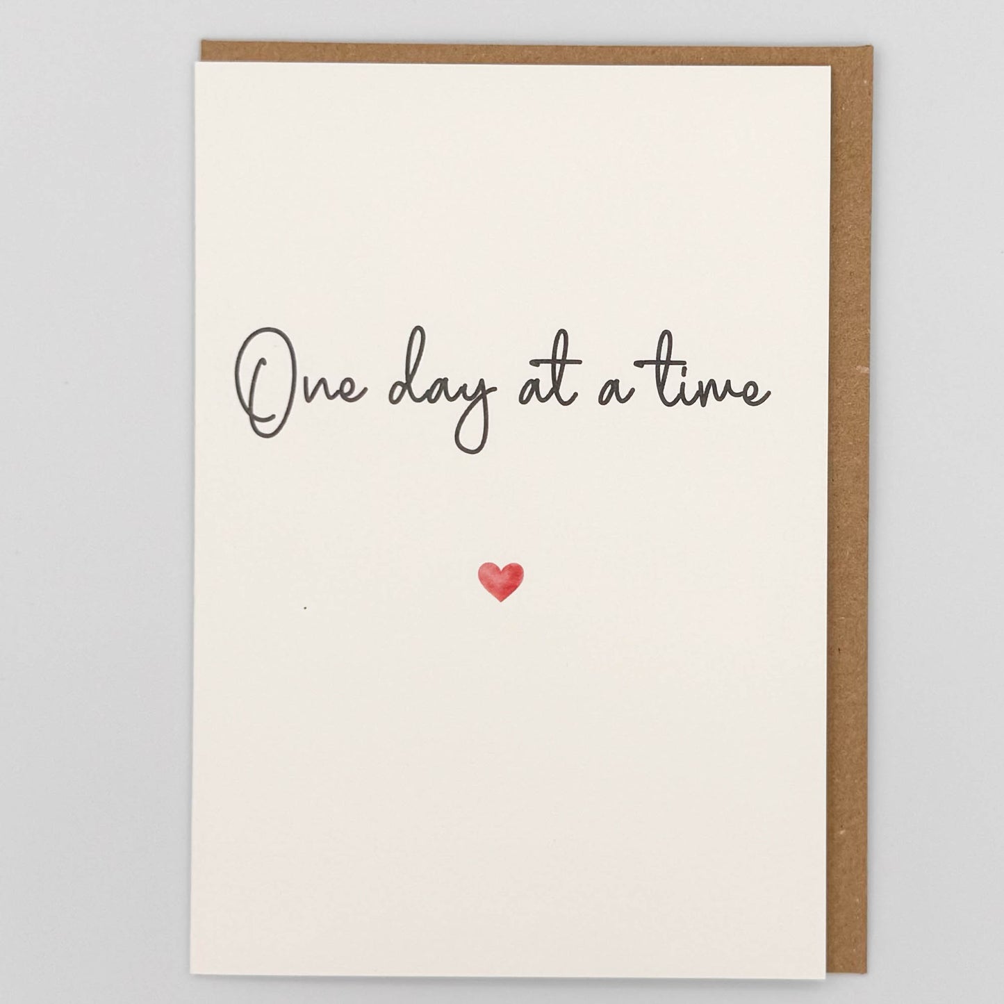One Day At A Time Greeting Card