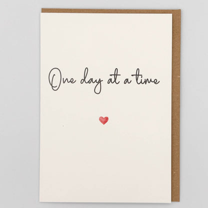 One Day At A Time Greeting Card