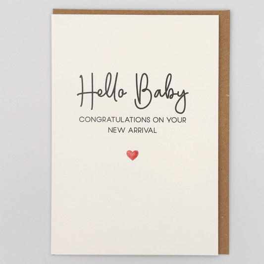 Hello Baby Greeting Card