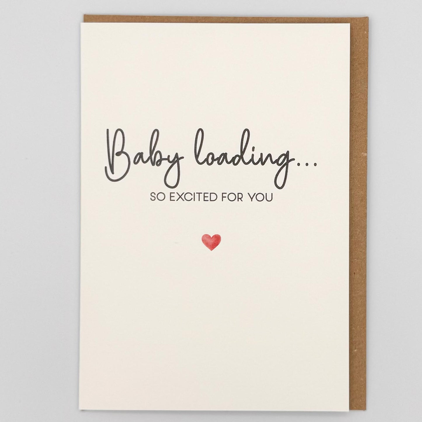 Baby Loading… Greeting Card