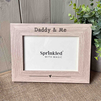 Daddy & Me Photo Frame