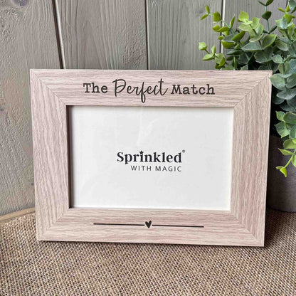 The Perfect Match Photo Frame