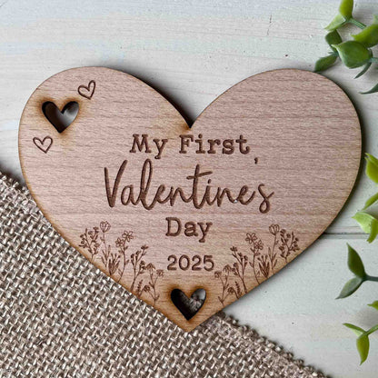 Baby's First Valentine's Plaque